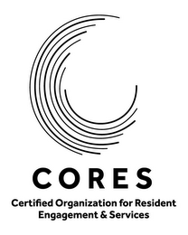 CORES CERTIFIED ORGANIZATION FOR RESIDENT ENGAGEMENT & SERVICES logo