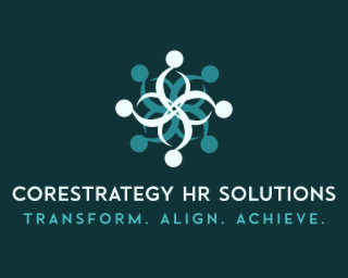 CORESTRATEGY HR SOLUTIONS TRANSFORM. ALIGN. ACHIEVE. logo