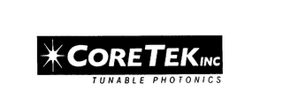 CORETEK INC TISNABLE PHOTONICS logo