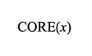 CORE(X) logo