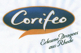 CORIFEO ERLESENE DRAGEES AUS RHEDE logo
