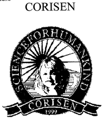 CORISEN SCINCE FOR HUMAN KIND CORISEN 1999 logo