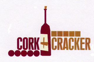 CORK + CRACKER logo