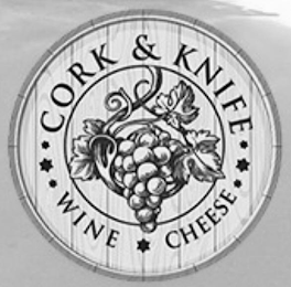 CORK & KNIFE WINE CHEESE logo
