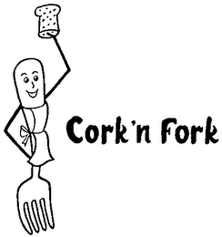 CORK 'N FORK logo