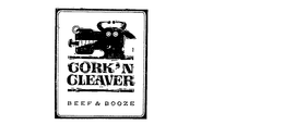CORK'N CLEAVER BEEF & BOOZE logo