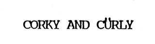 CORKY AND CURLY logo
