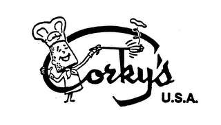 CORKY'S U.S.A. logo