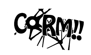 CORM!! logo