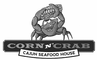 CORN N' CRAB CAJUN SEAFOOD HOUSE logo