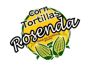 CORN TORTILLAS ROSENDA USING THE TRADITIONAL PROCESS logo