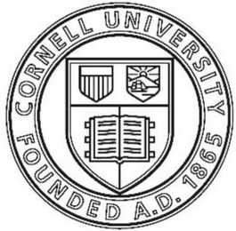 CORNELL UNIVERSITY FOUNDED A.D. 1865 logo