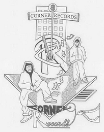CORNER RECORDS logo