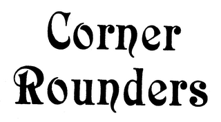 CORNER ROUNDERS logo