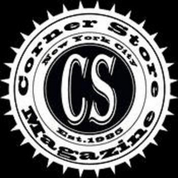 CORNER STORE MAGAZINE NEW YORK CITY EST. 1985 CS logo