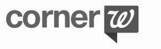 CORNER W logo