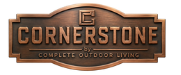 CORNERSTONE BY COMPLETE OUTDOOR LIVING logo