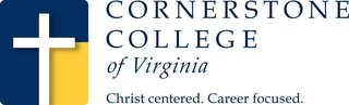 CORNERSTONE COLLEGE OF VIRGINIA CHRIST CENTERED. CAREER FOCUSED. logo