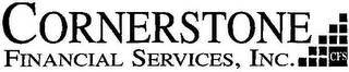 CORNERSTONE FINANCIAL SERVICES, INC. CFS logo