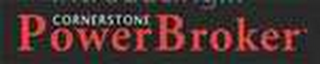CORNERSTONE POWERBROKER logo