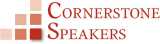 CORNERSTONE SPEAKERS logo