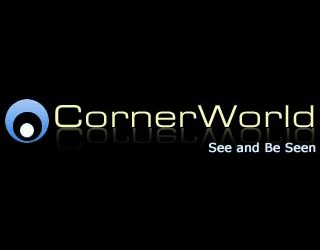 CORNERWORLD SEE AND BE SEEN logo