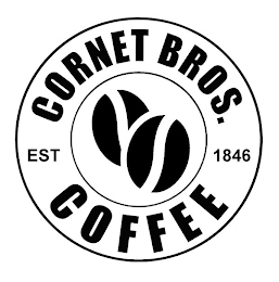 CORNET BROS. COFFEE EST 1846 logo