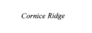 CORNICE RIDGE logo