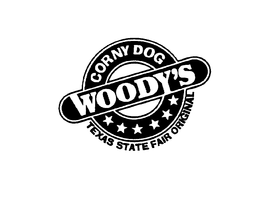 CORNY DOG WOODY'S TEXAS STATE FAIR ORIGINAL logo