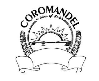 COROMANDEL CUSINE OF INDIA logo