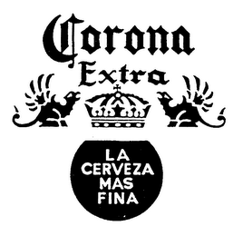 CORONA EXTRA LA CERVEZA MAS FINA logo