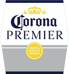 CORONA PREMIER SMOOTH & PERFECTLY BALANCED logo