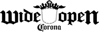 CORONA WIDE OPEN logo