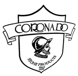 CORONADO STONE PRODUCT SINCE 1959 logo