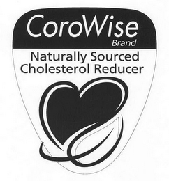 COROWISE BRAND NATURALLY SOURCED CHOLESTEROL REDUCER logo