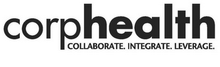 CORPHEALTH COLLABORATE. INTEGRATE. LEVERAGE. logo