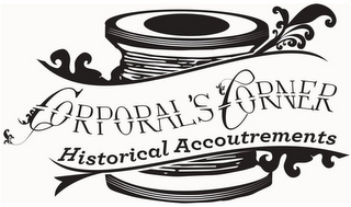 CORPORAL'S CORNER HISTORICAL ACCOUTREMENTS logo