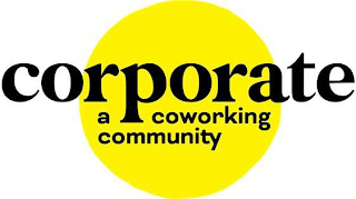 CORPORATE A COWORKING COMMUNITY logo