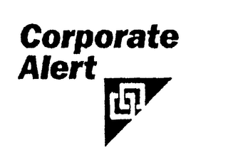 CORPORATE ALERT
