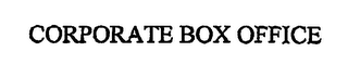 CORPORATE BOX OFFICE logo