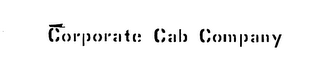 CORPORATE CAB COMPANY logo