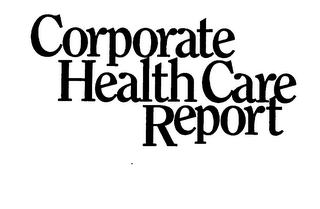 CORPORATE HEALTH CARE REPORT logo