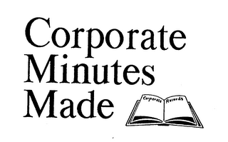 CORPORATE MINUTES MADE CORPORATE RECORDS logo