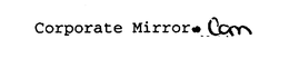 CORPORATE MIRROR.COM logo
