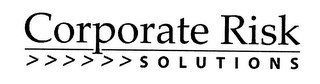 CORPORATE RISK SOLUTIONS logo
