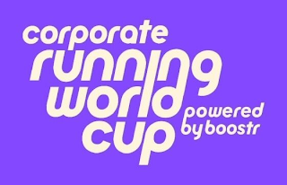 CORPORATE RUNNING WORLD CUP POWERED BY BOOSTR logo