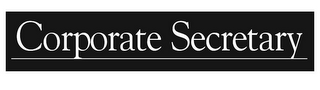 CORPORATE SECRETARY logo