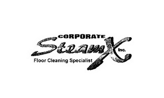CORPORATE STEAMX INC. FLOOR CLEANING SPECIALIST logo