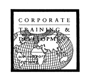 CORPORATE TRAINING & DEVELOPMENT WE SUPPORT LEARNING logo