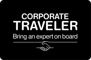 CORPORATE TRAVELER BRING AN EXPERT ON BOARD logo